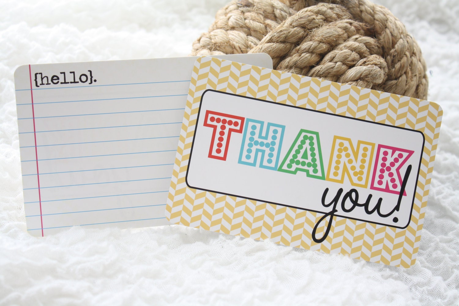 Thank You Cards-Set of 10