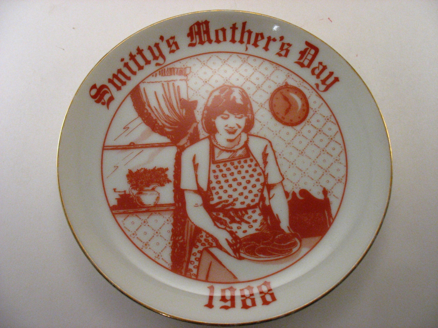 Mother's Day Plate Smitty's 1988 Collector's Plate Canada Japan