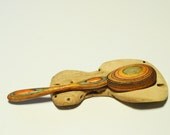 Bamboo Spoon Rest, Natural Driftwood Kitchen Decor, Handmade Reclaimed Wood Beach Cottage Decoration
