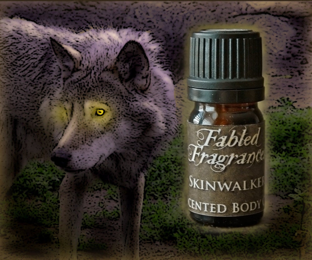 Skinwalker Cologne Oil: 5mL Amber Bottle of Shapeshifting Musk Artisan Fragrance