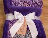 25%Off Newborn Prop Sale Blanket, knitted beautiful style custom colors available in chunky yarn only with soft fabric back/ perfect baby s
