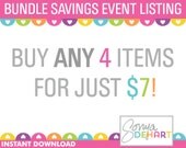 Clip Art and Digital Papers Buy ANY 4 Items Sale Instant Downloads No Waiting Il_170x135