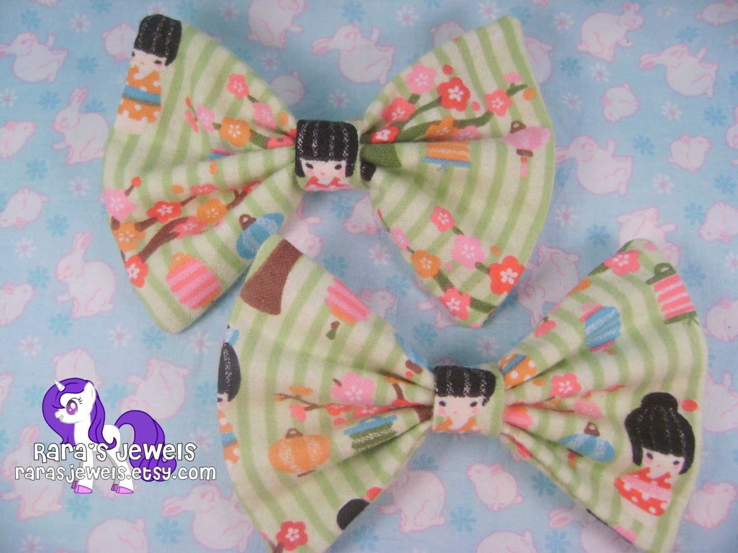 Kawaii Harajuku Girl Hair Bow   - Comes with Clip