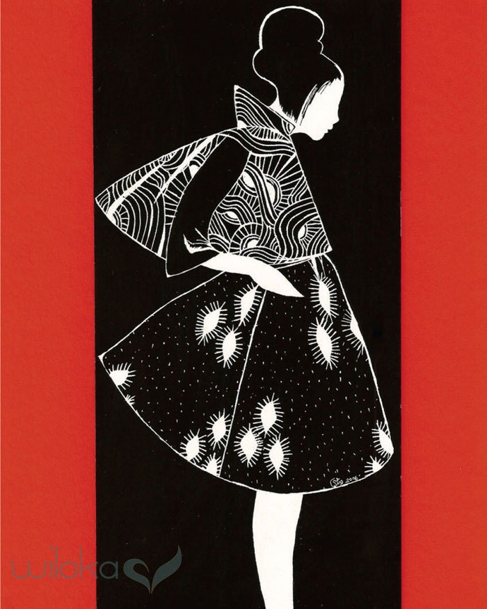 Rising Sun - Original Art Print by Windy Love Kahana