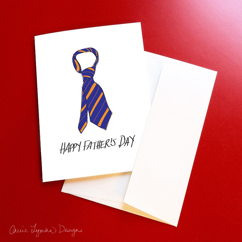 Blank Happy Father's Day Card