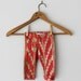 Super Limited Edition Gold on Strawberry 'Southwest' Print Leggings