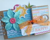 Beach Scrapbook KIT Pre-cut Vacation Mini Album