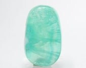 Blue Green Smithsonite Natural Polished Stone Cabochon Arizona Very Gemmy
