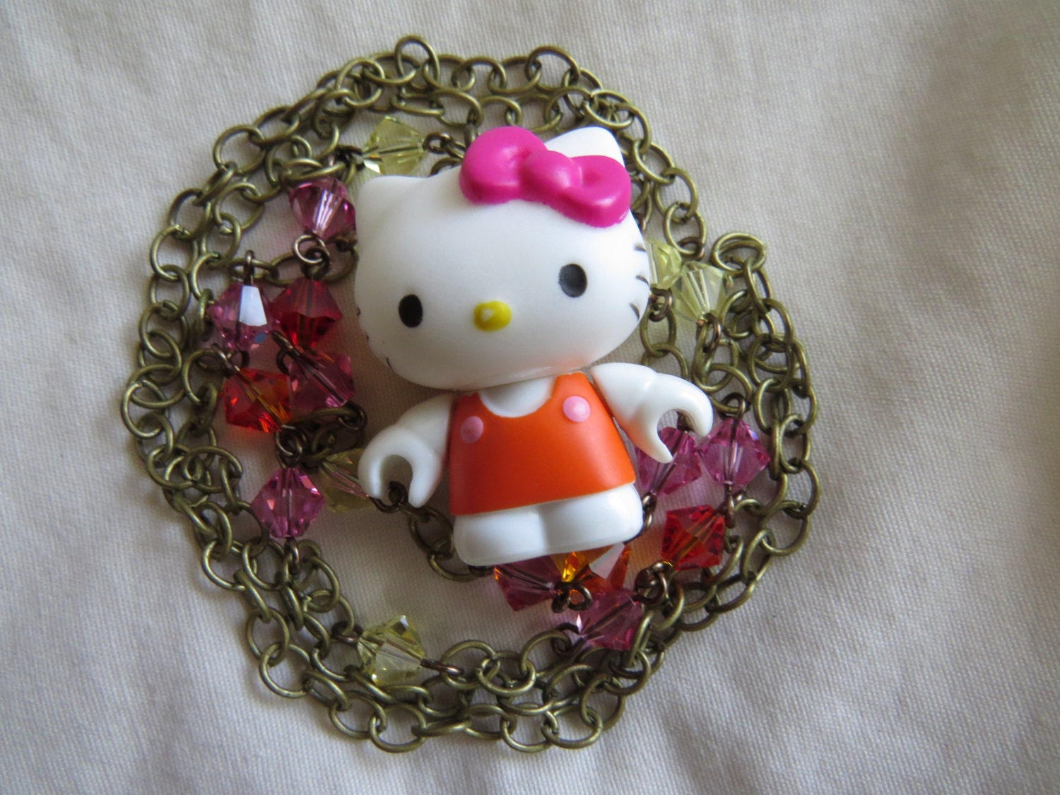 Hello Kitty Rainbow Sherbet Necklace