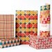 Mid-Century Modern Wrapping Paper / 12 Sheets