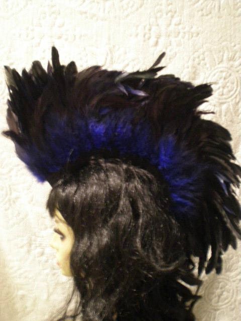 Short Feather Mohawk: You Choose Dyed Color