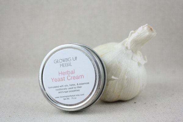 Herbal Yeast Cream - Antifungal - Nursing Mother - Baby Balm - .75 oz.
