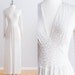 NEW LISTING 1930s White Sheer Lace Wedding Gown