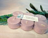 Soy Tea Light Candles 6 pk Lavender Flowers Scented