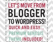 Blogger to Wordpress Migration Service