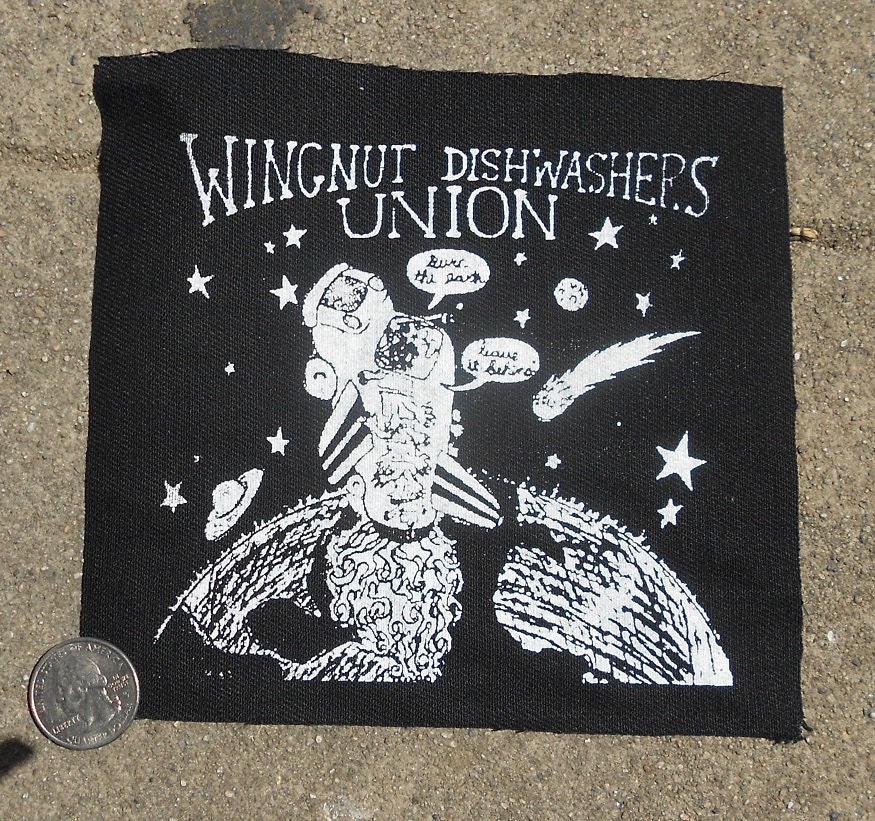 Wingnut Dishwashers Union Patch