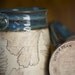 Rustic Woodland Blue Ceramic Coffee Mug
