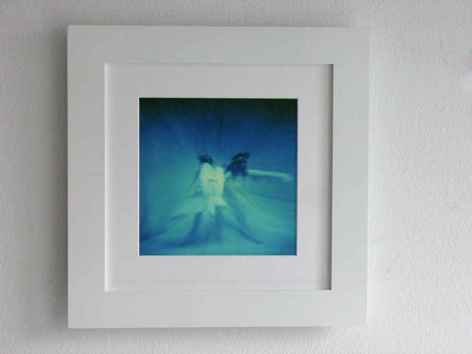 Angel Photo, Fairy Tale Art - Blue, Wall Decor