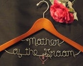 Mother of Bride/Groom, Personalized Custom Bridal Hanger, Brides Hanger, Bride, Name Hanger, Wedding Hanger, Personalized Bridal Gift