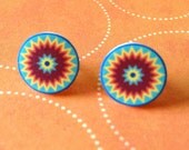 Aztec Native Pattern Earrings