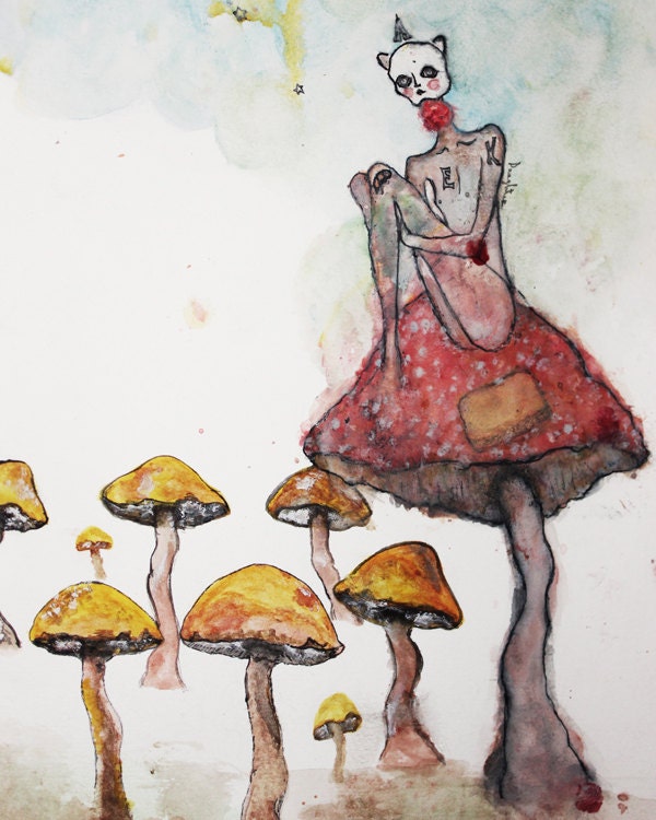 E K A, An 11" x 14" Print By: Allison Harvard