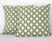 Ocean Blue and Green Pillow Covers 16 X 16 inches