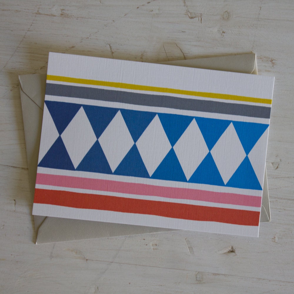 Little Geometries - Set of 3 Blank Cards