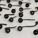 Vintage Typewriter Keys, complete set