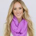 Lavender Infinity Scarf Gaize Solid Purple Circle Scarf Women's Fashion Accessories Summer Colors (SCF-130B)
