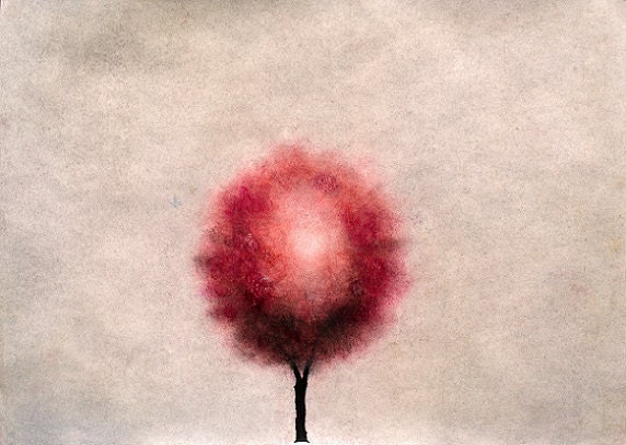 Art Print. Autumn Tree. Nemesis.
