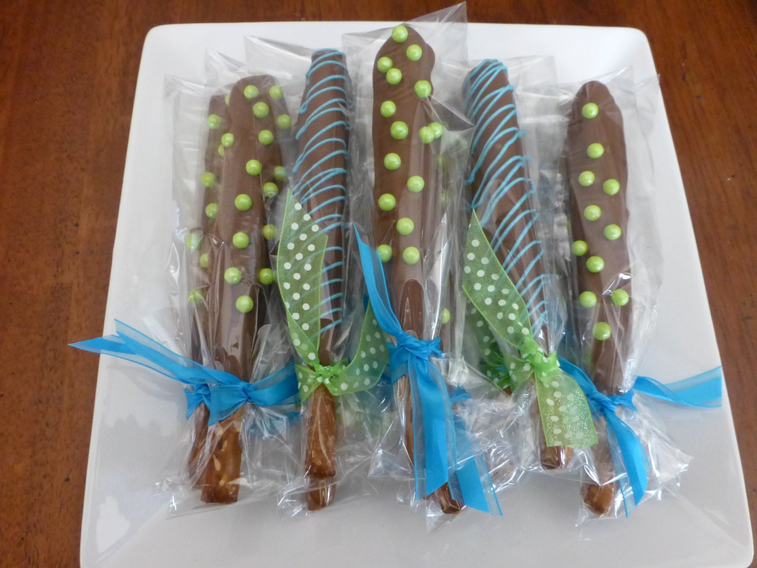 Buy announcements gifts birthday - One Dozen Caramel and Chocolate Covered Pretzel Rods Gift Box Party Favors Wedding Favors Birthday Gift Baby Announcements Shower Favors