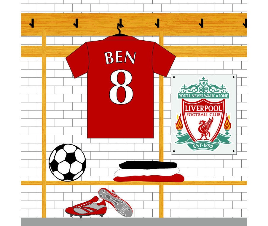 Personalised Liverpool FC Birthday Card