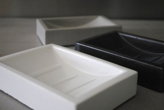 Concrete Soap Dish