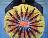 Halloween Candy Corn Wreath - ETSY ORIGINAL - Prim Wreath