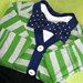 Cardigan onsie with matching bow tie onsie
