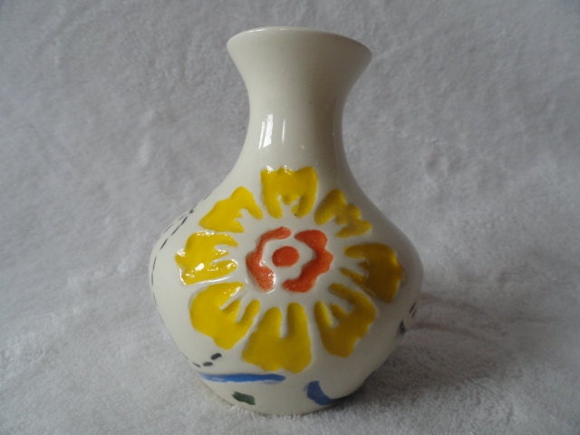 Small Etched Vase