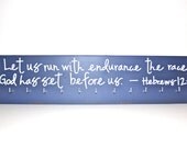 Hebrews 12:1 Medal Holder (Large)