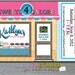 Candy Birthday Invitations Girl: Product No. 172 - Sweet Shoppe Birthday Invitations - 12 Printed Invitations