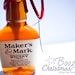 Makers Mark Ornament-- Maker's Mark Kentucky Bourbon Themed Christmas Tree Ornament.