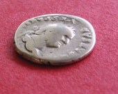 C. 75 AD Vespasian, silver denarius. Pax reverse. Roman coin, ancient silver, 12 caesars, history class, fathers day gift, vestiesteam
