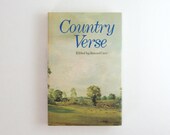 Country Verse - Samuel Carr - Vintage Illustrated Hardcover Book - Collection of Poetry & Landscapes