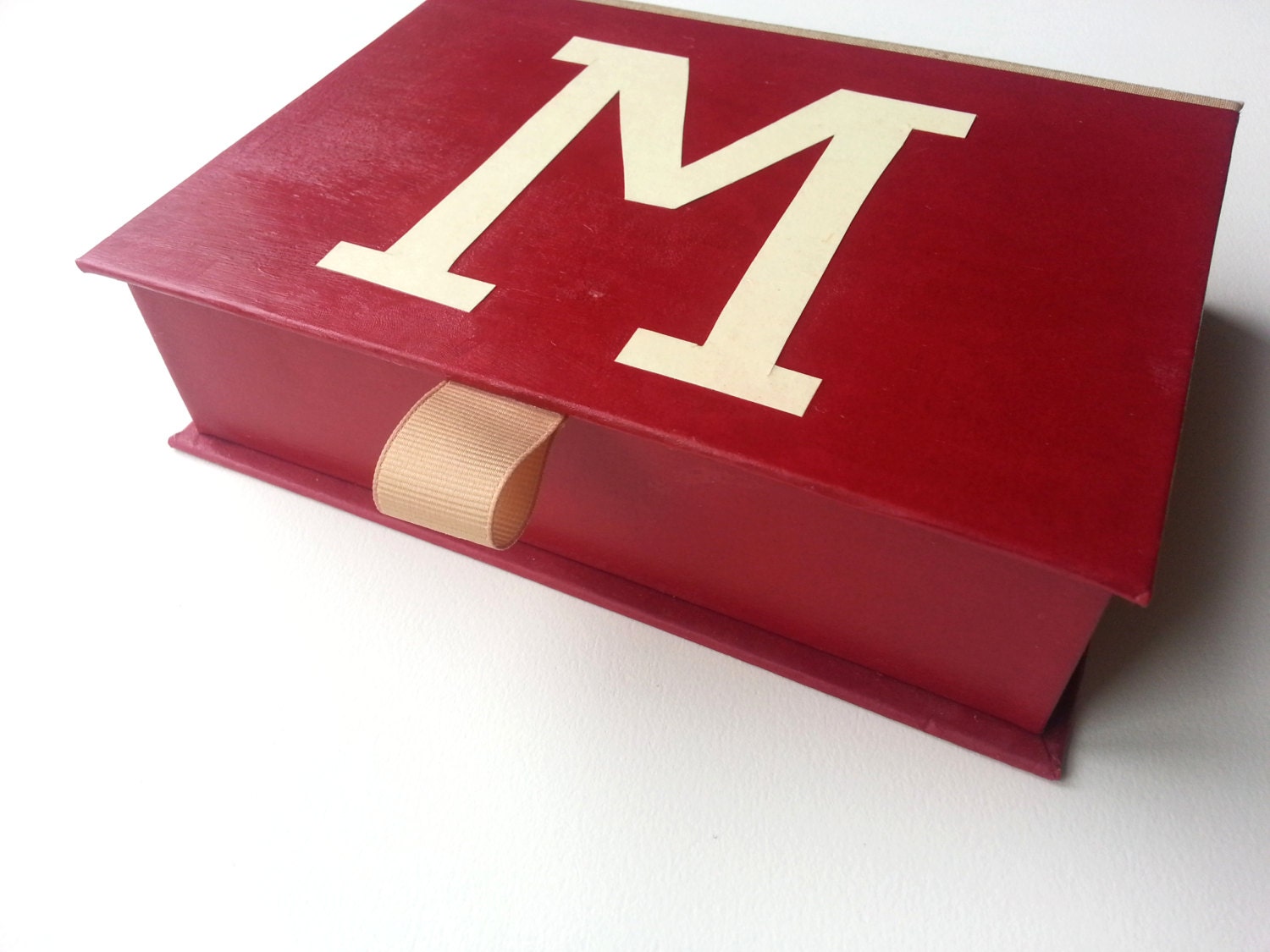 Keepsake Box - Personalized Design 5x7 Hand-bound Handmade Gift Customized