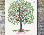 Graduation Gift or Guestbook Sign in Canvas Board - Class of 2013
