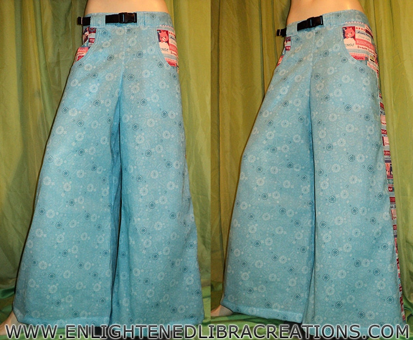 Care Bears Ultra Phat Raver Pants - One of a Kind - Ready to Ship Now - S/M/L - Phat Rave Pants Phatts Phatties Wide Leg - Unisex Design