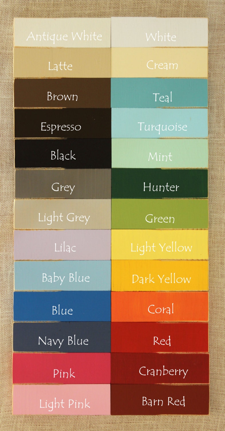 Wooden Growth Chart for Children Distressed with a Custom Name