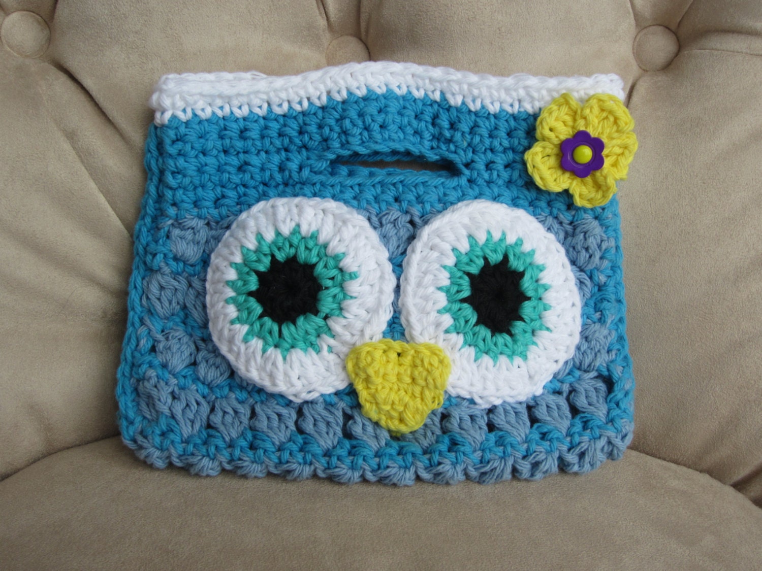 Pretty Owl Purse. Owly Bag for Owl Lovers.