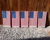12x24 Vintage American Flag - personalized