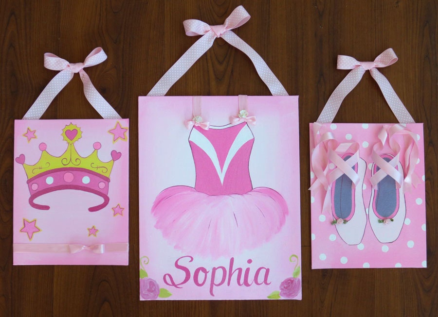 Personalized Ballet Paintings for your little Ballerina