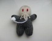 Ood, Doctor Who, Hand Knitted Toy, Monster, Plush