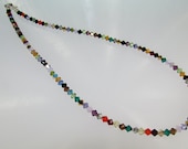 Multi-colored Swarovski Crystal Necklace